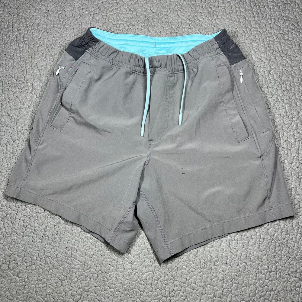 Birddogs Shorts Mens Small Lined Athletic Gym Workout Running Gray Gorpcore